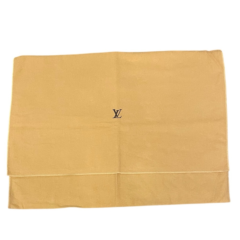 Louis Vuitton 18” x 13” Fold Over Flap Ultra Soft Crossbody Shoulder Bag Dustbag - Picture 1 of 5